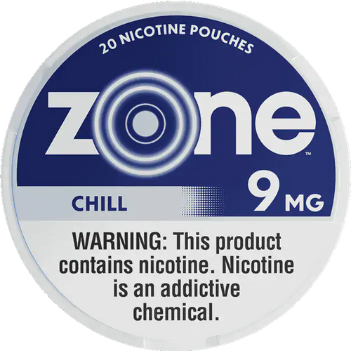 ZONE Chill 9MG nicotine pouches