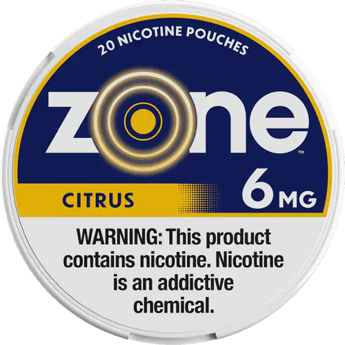 ZONE Citrus 6MG nicotine pouches