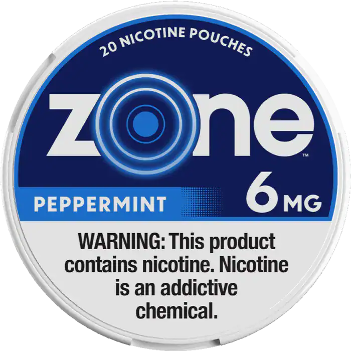 ZONE Peppermint 6MG nicotine pouches