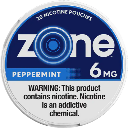 ZONE Peppermint 6MG nicotine pouches
