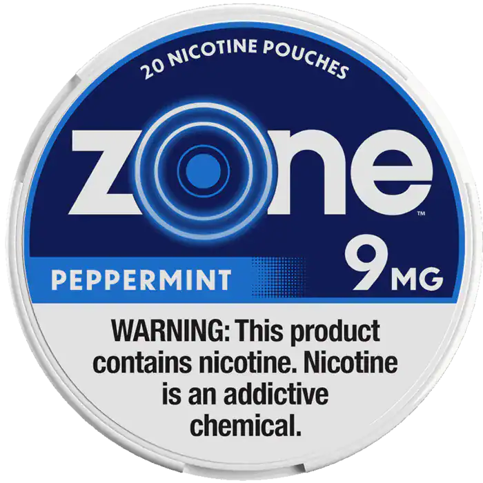 ZONE Peppermint 9MG nicotine pouches