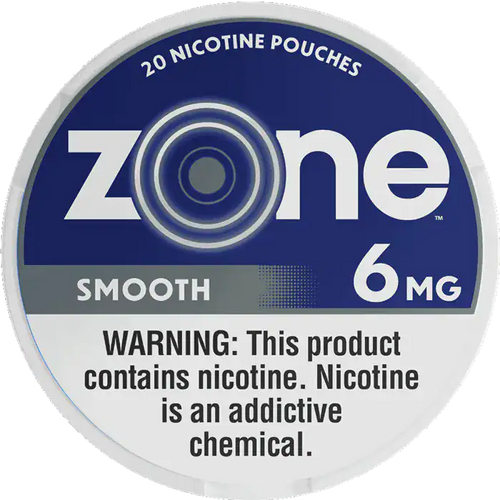 ZONE Smooth 6MG nicotine pouches