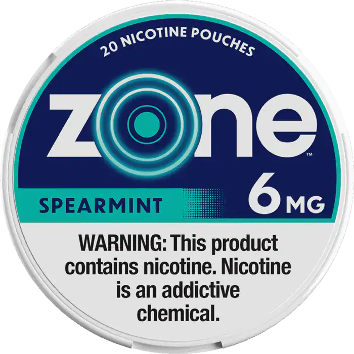 ZONE Spearmint 6MG nicotine pouches