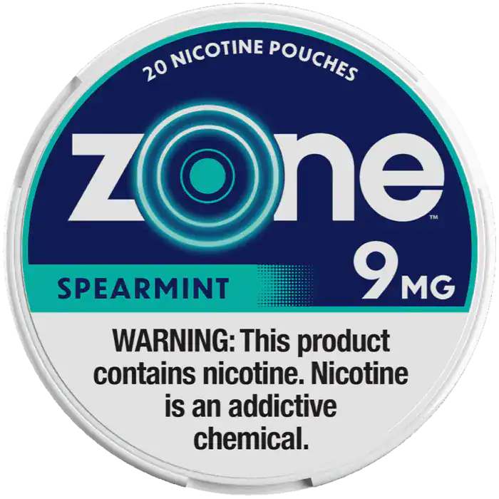 ZONE Spearmint 9MG nicotine pouches