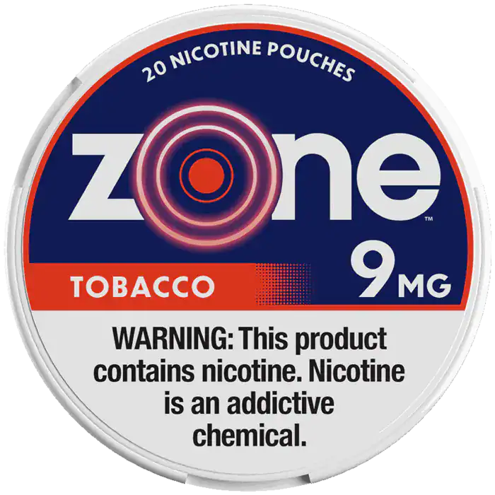 ZONE Tobacco 9MG nicotine pouches