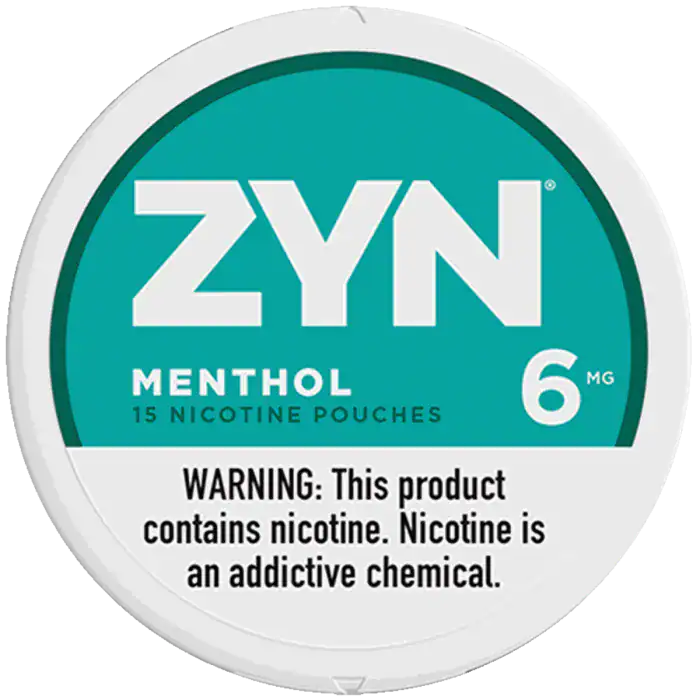 ZYN Menthol 6MG nicotine pouches