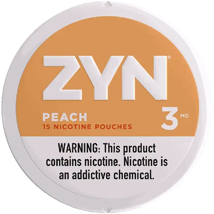 ZYN Peach 3MG nicotine pouches