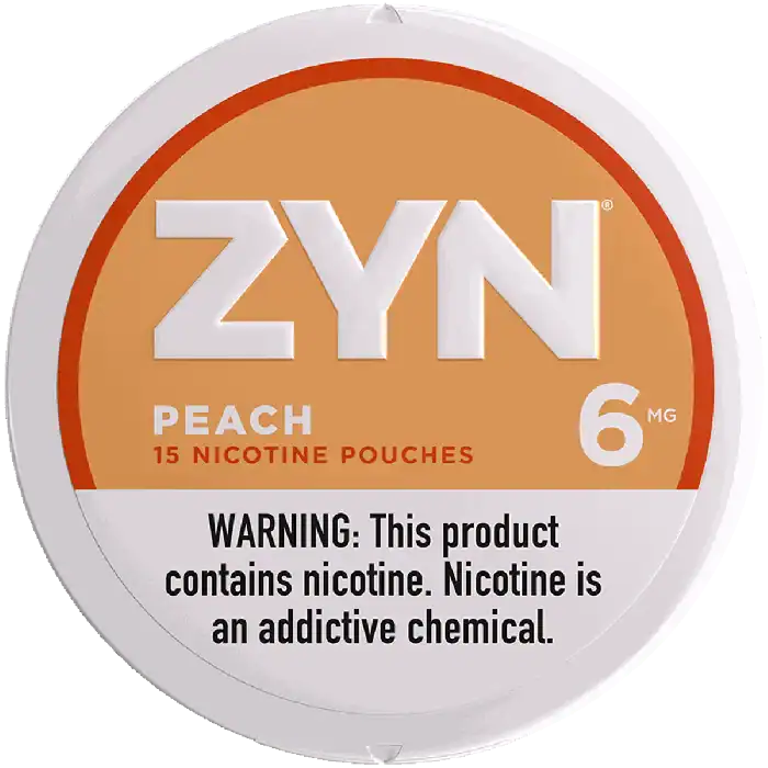 ZYN Peach 6MG nicotine pouches