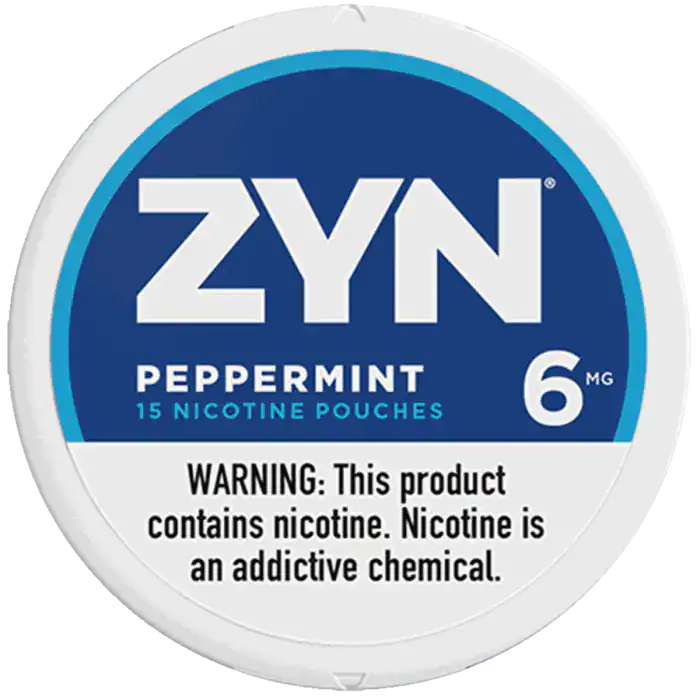 ZYN Peppermint 6MG nicotine pouches