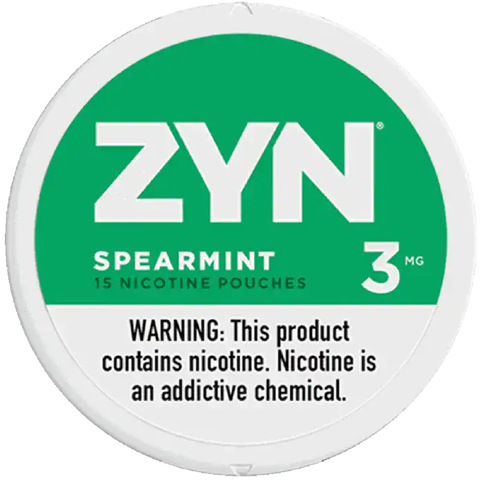 ZYN Spearmint 3MG nicotine pouches