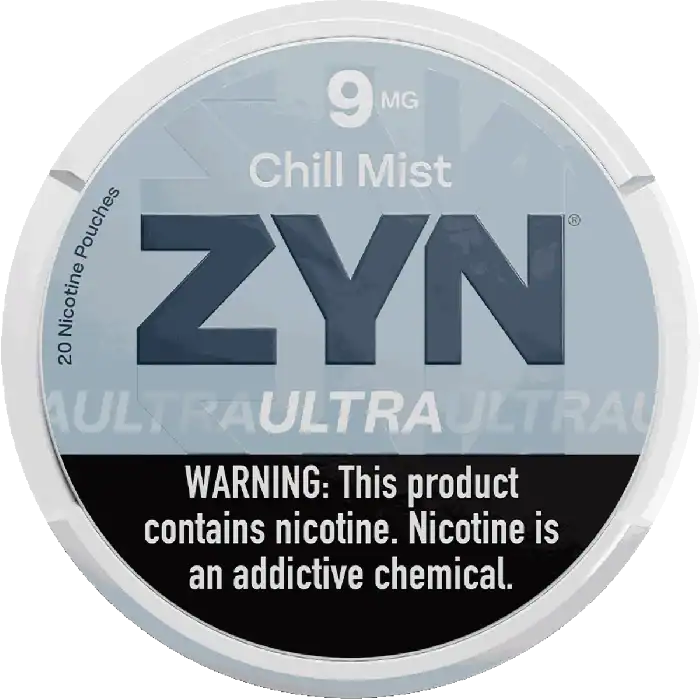 ZYN Ultra Chill Mist 9MG nicotine pouches