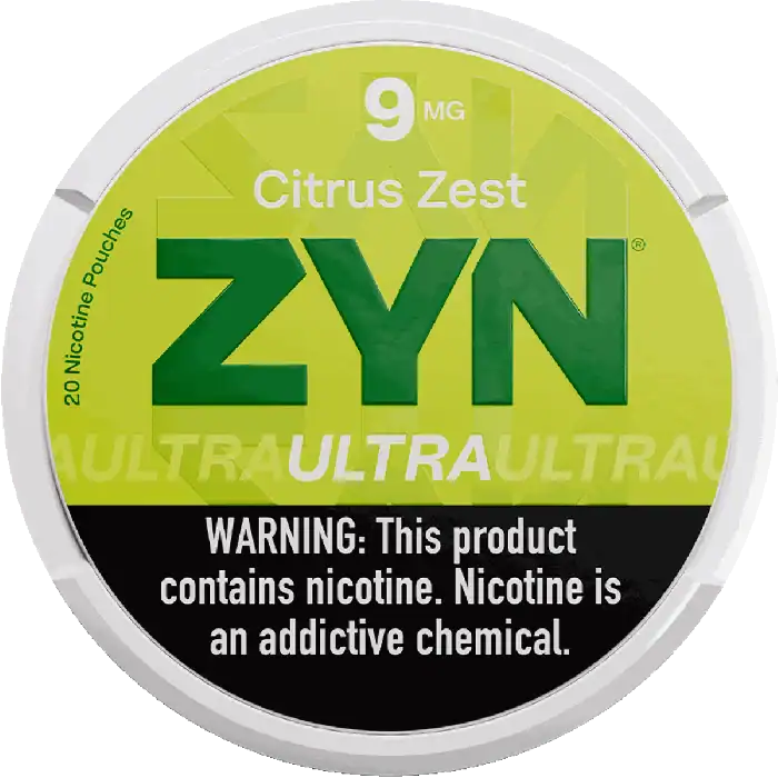 ZYN Ultra Citrus Zest 9MG nicotine pouches