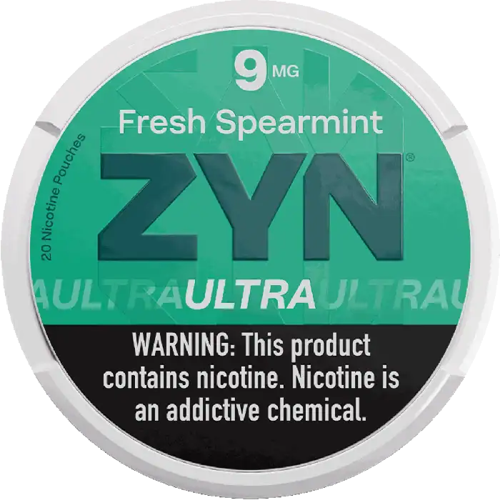 ZYN Ultra Fresh Spearmint 9MG nicotine pouches