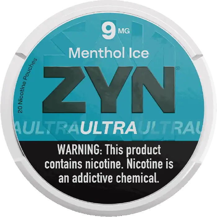 ZYN Ultra Menthol Ice 9MG nicotine pouches