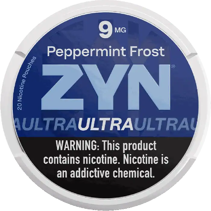 ZYN Ultra Peppermint Frost 9MG nicotine pouches