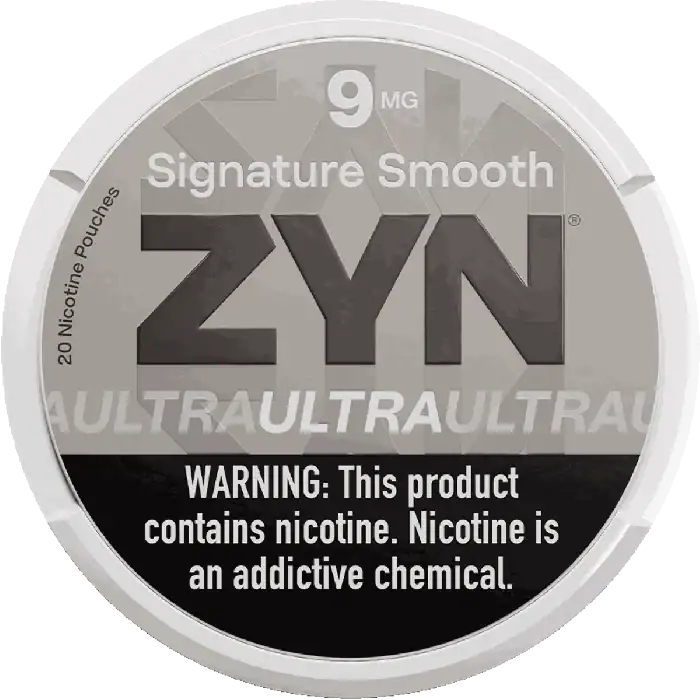 ZYN Ultra Signature Smooth 9MG nicotine pouches
