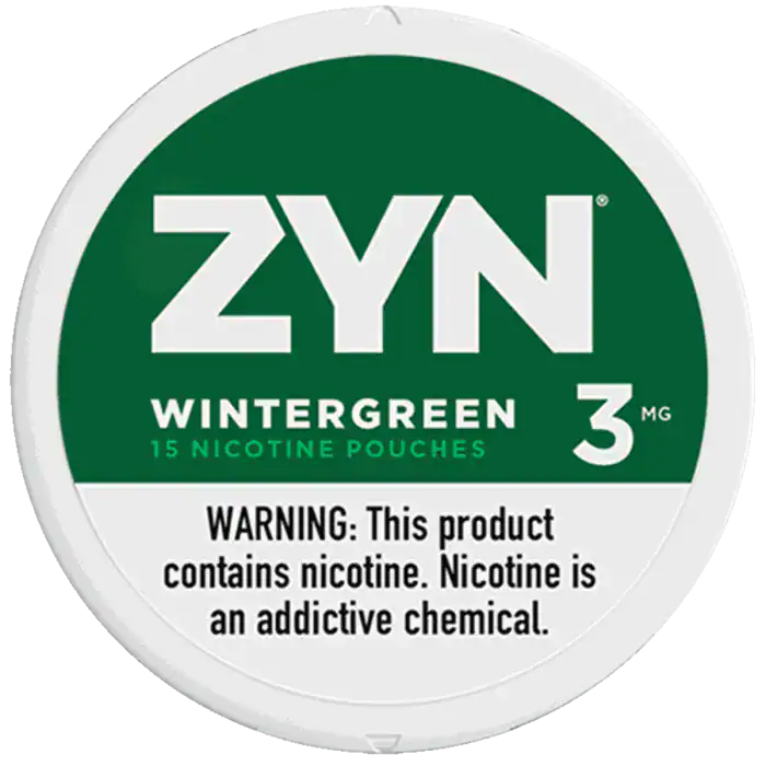 ZYN Wintergreen 3MG nicotine pouches